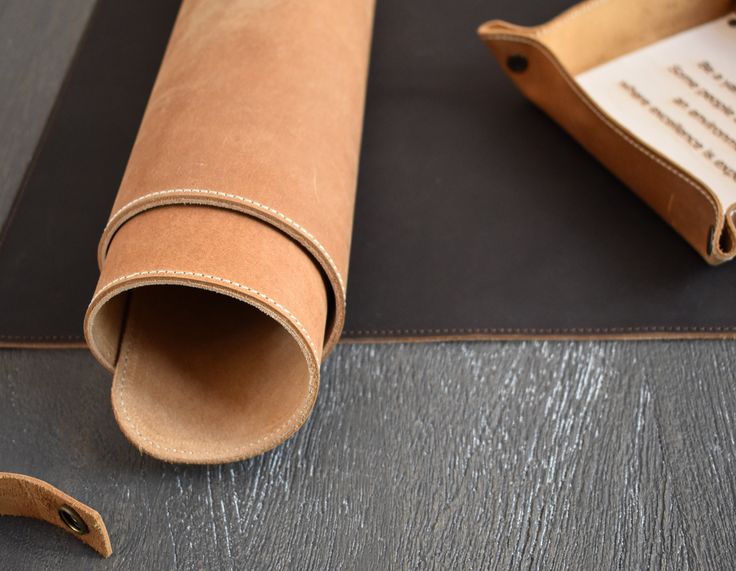 Genuine Leather Large Desk Pad - Angelo