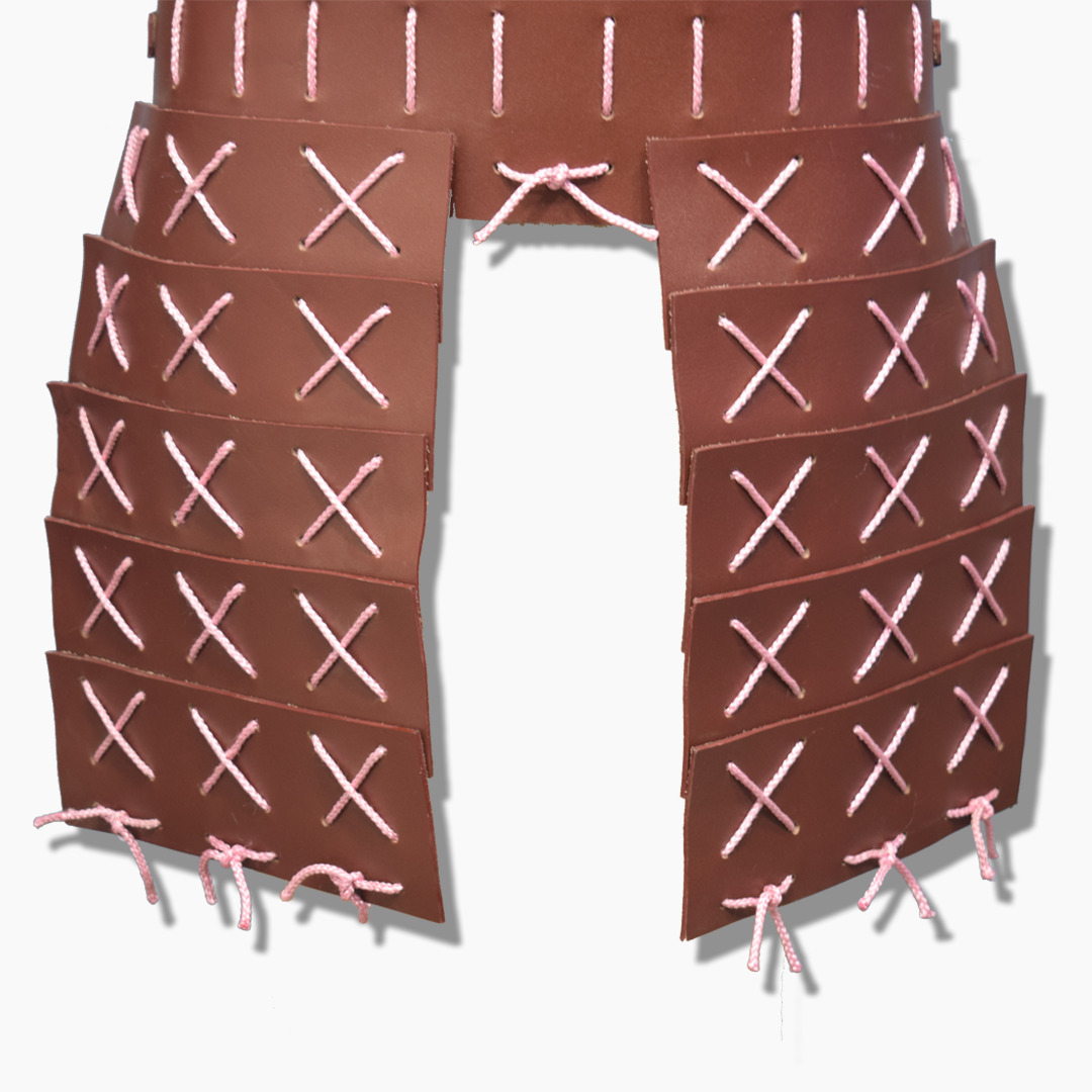 Okamoto Brown Leather Samurai Armor