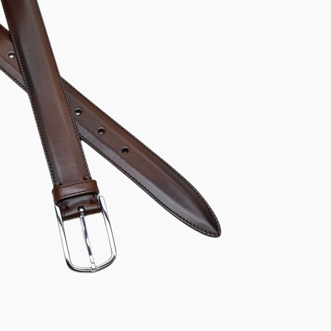 Men's Basic Horse Brown Belt