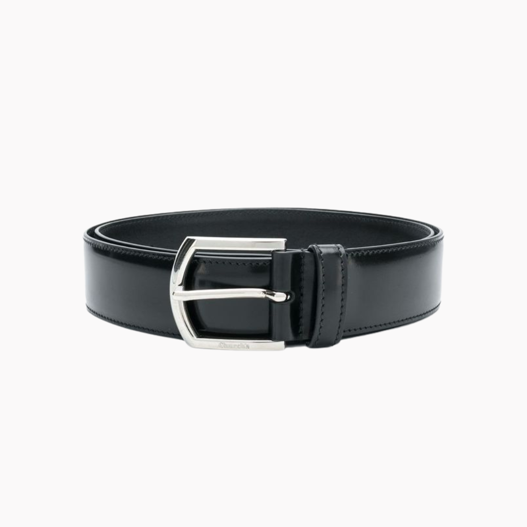 Men's Patent Black Belt