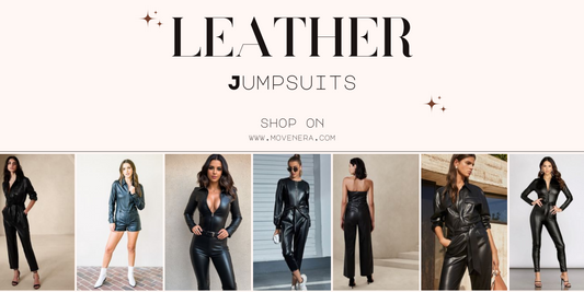 Women Wearing Leather Jumpsuits