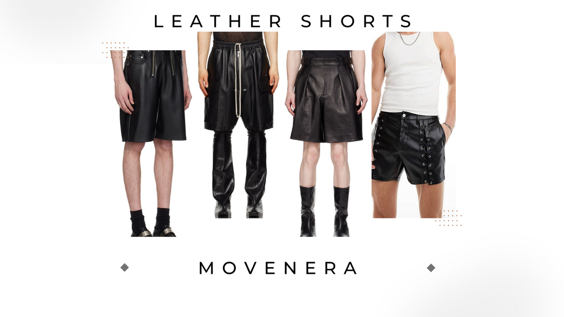 How to Style Men's Leather Shorts for Every Occasion