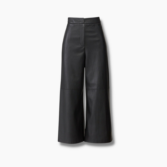 culottes leather pants