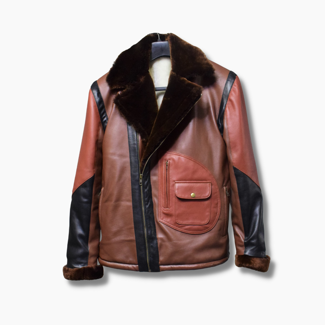 leather aviator jacket for men leather jacket 