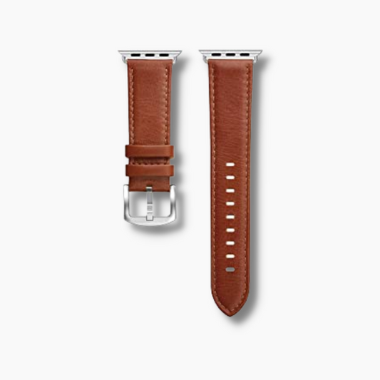 Apple Watch Genuine Leather Strap Band - Brown