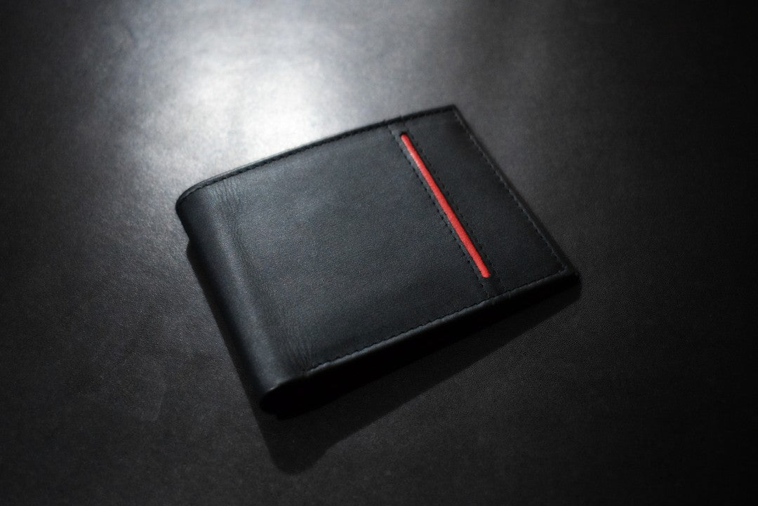 Deft Black & Red Wallet