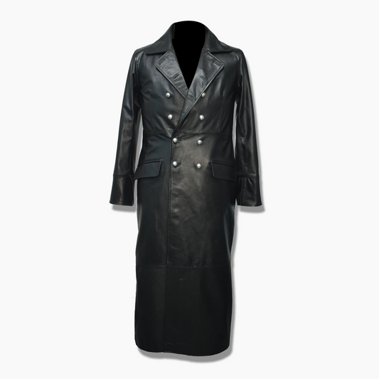 ww2 leather trench coat 