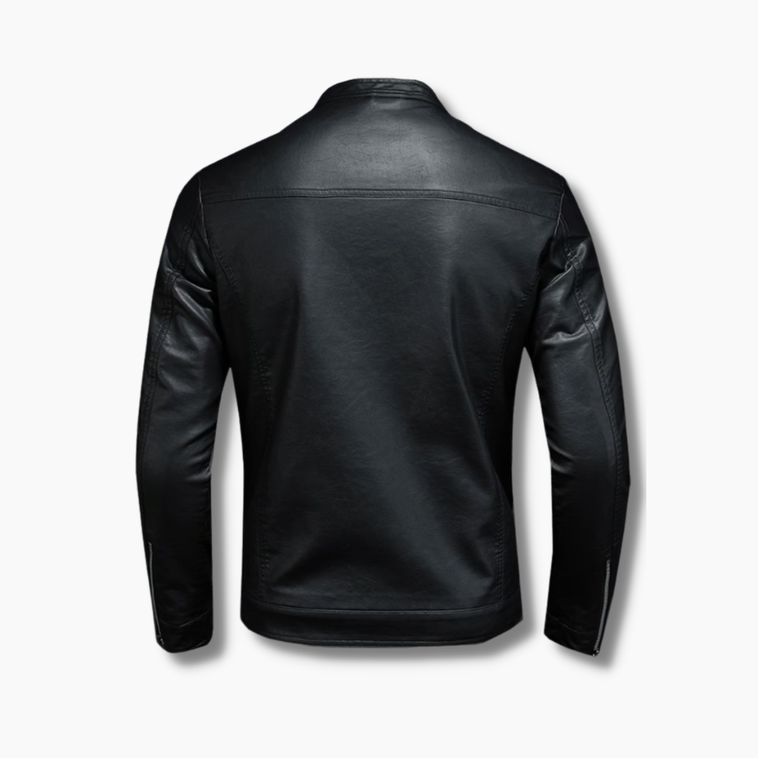 motorcycle biker leather jacket