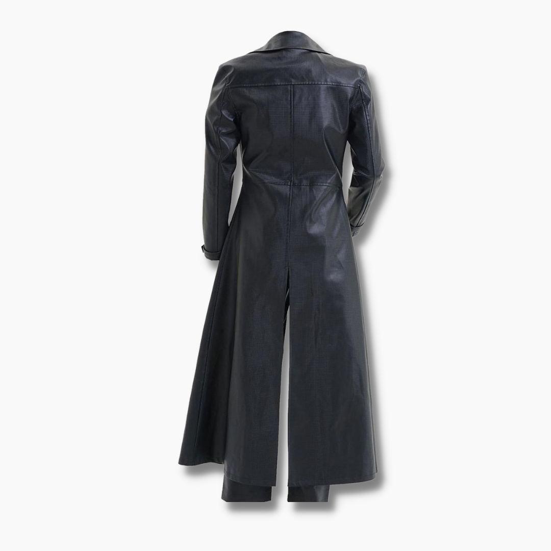 Albert Wesker Leather Coat Resident Evil 5 Cosplay Costume