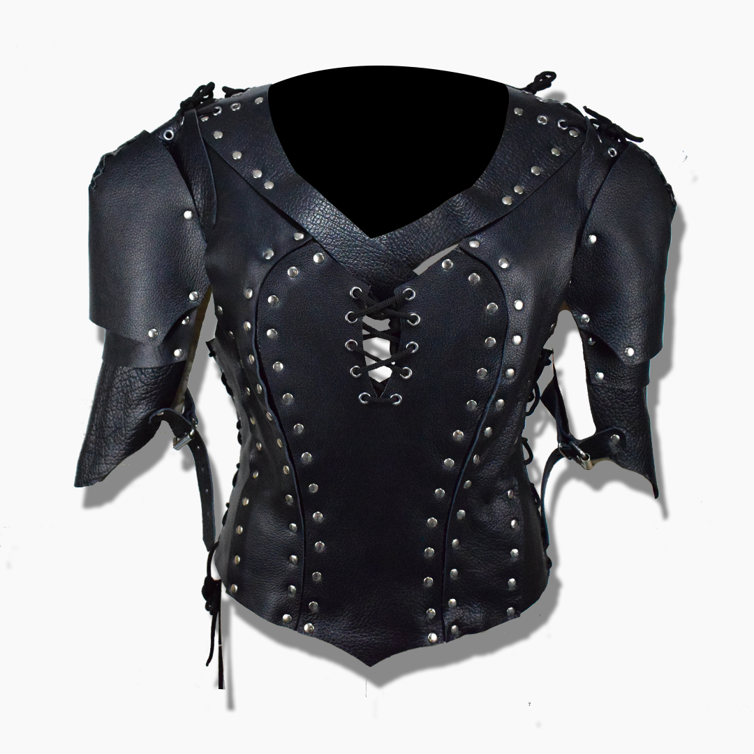 Ros Black Leather Armor