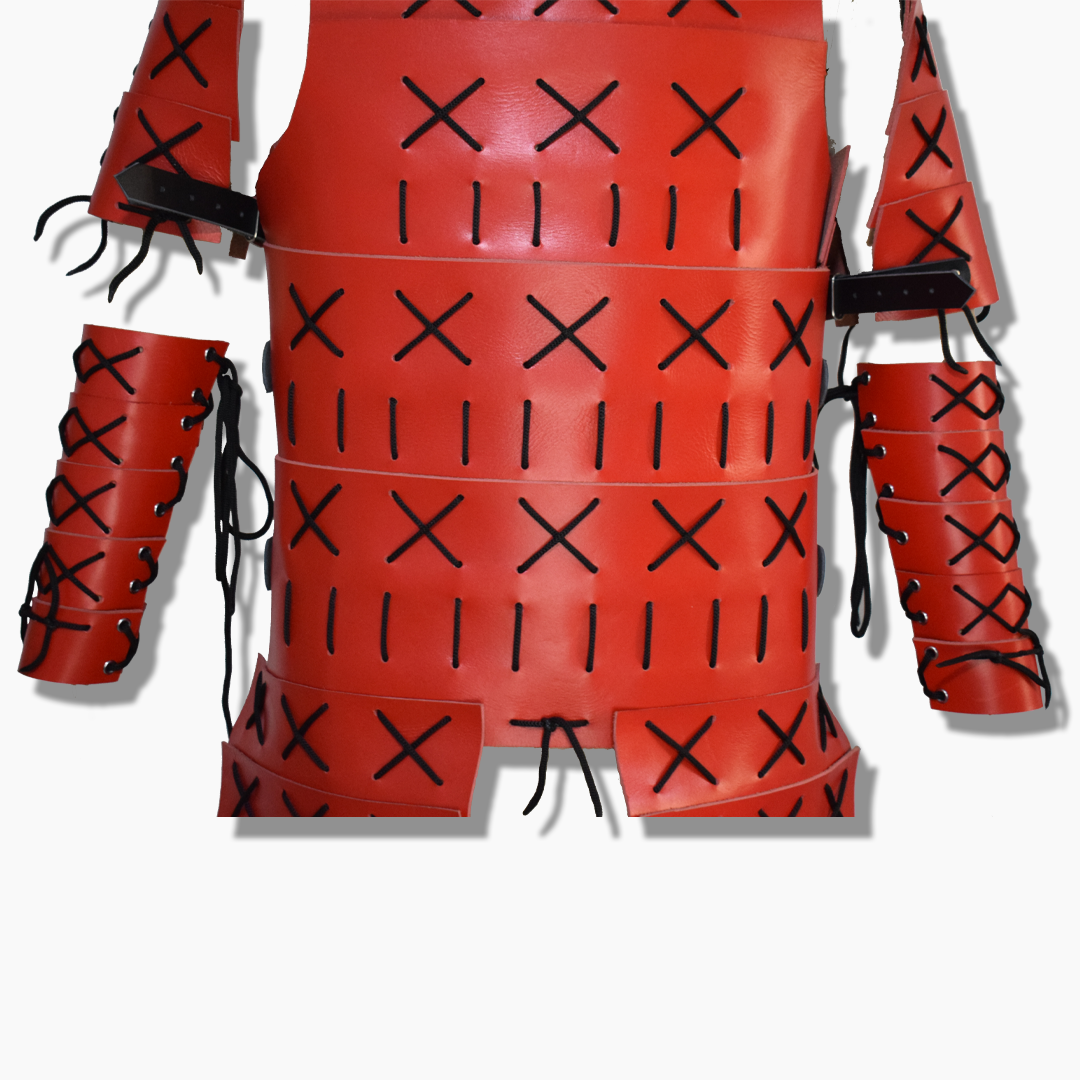 Mosuke Red Leather Armor