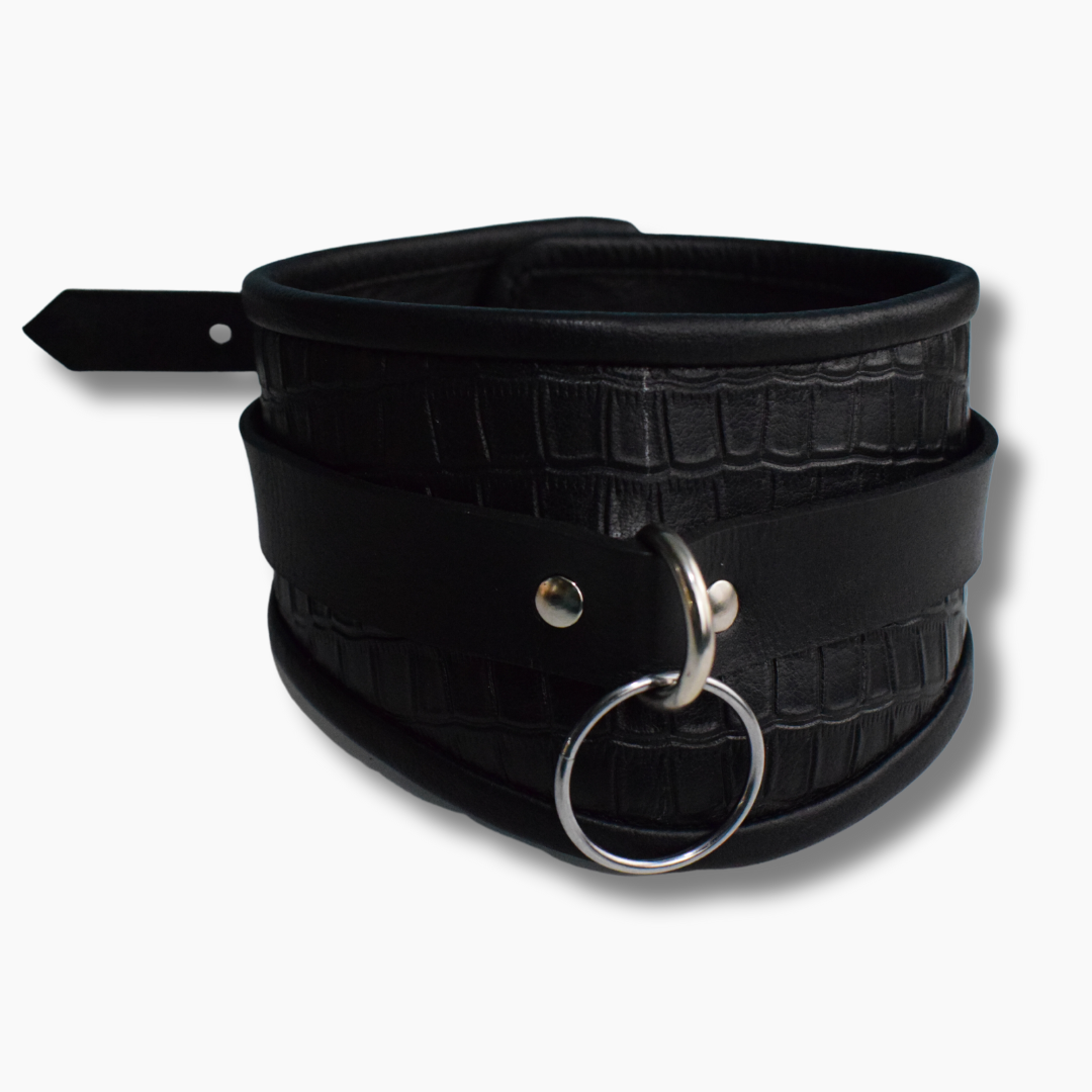 Jorah Black Leather Arm Bracers