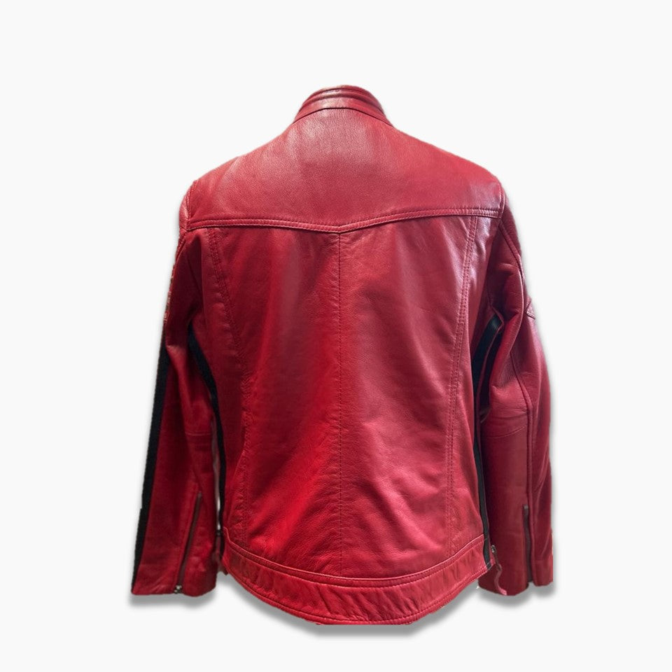 leather jacket racer