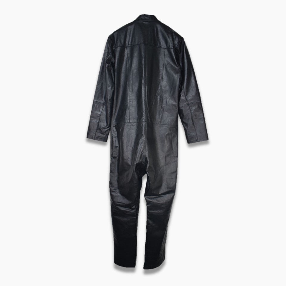 Genuine cheap leather jumpsuit