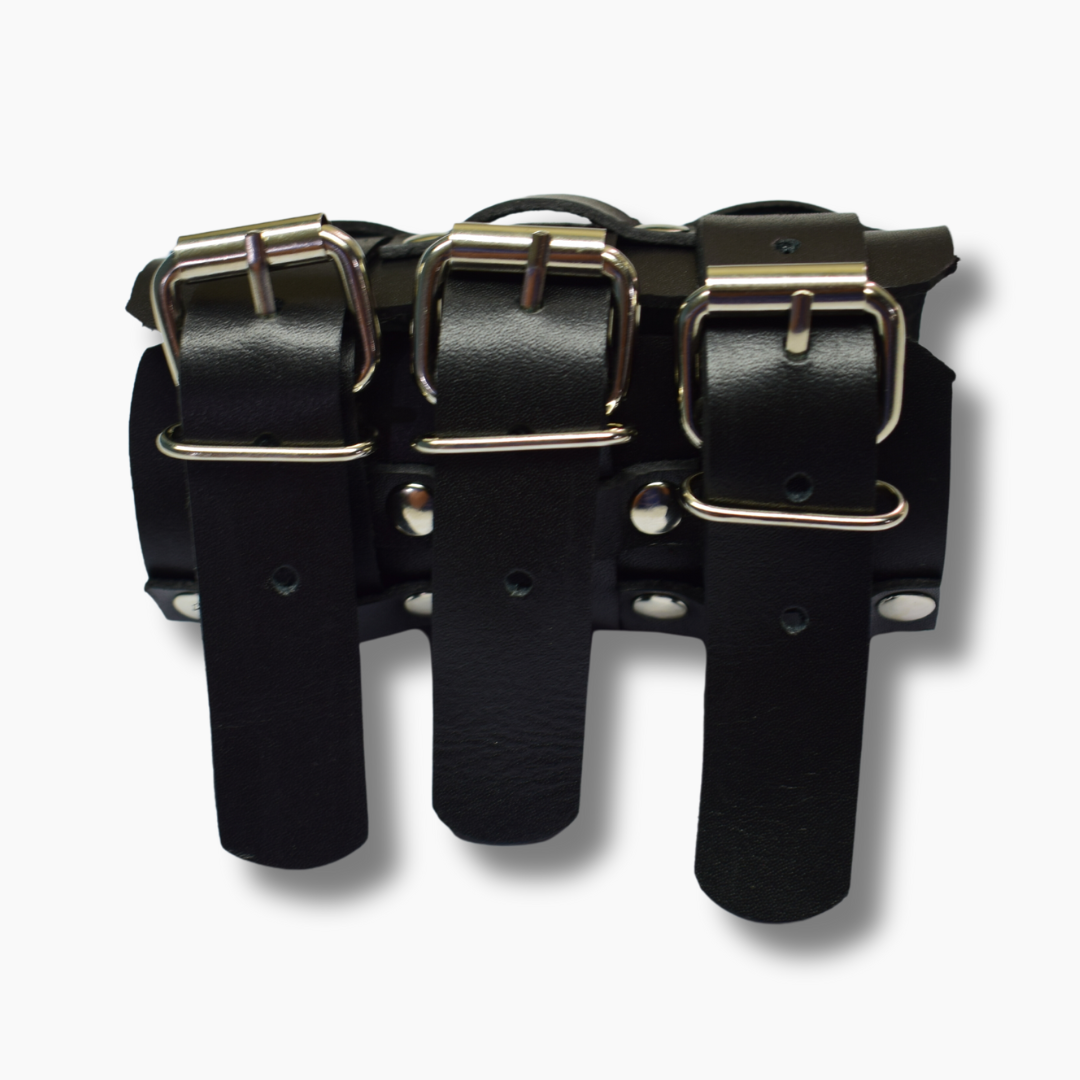 Tyrion Black Leather Armbinder