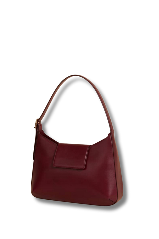 Women's Leather Handbag - Mahogany Color 2.0