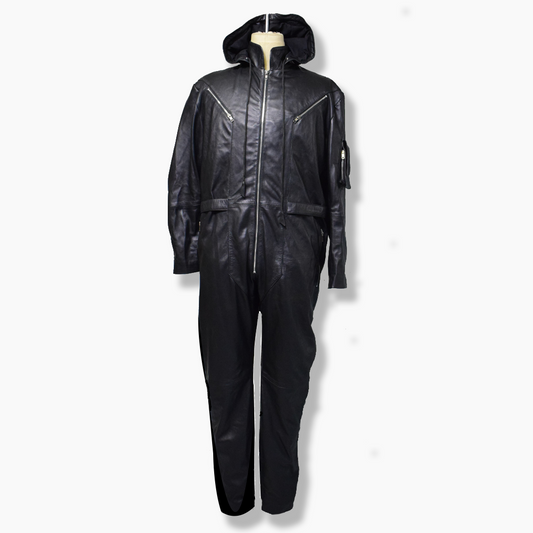 motorcycle jumpsuit with hood for women