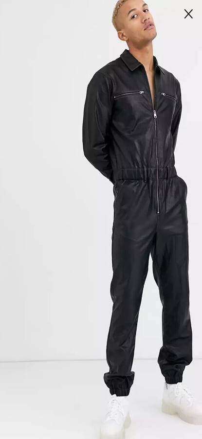 Custom Leather Jumpsuit