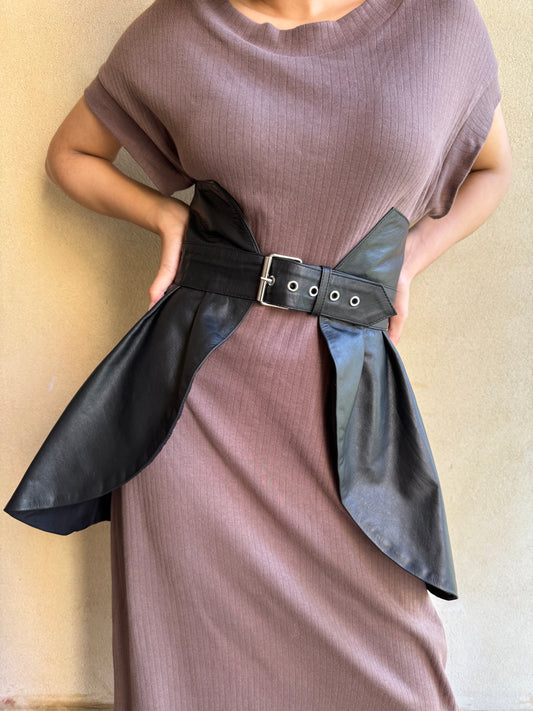 peplum belt